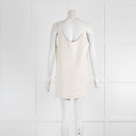 Raey Ivory Plonge Leather Vest