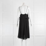Isabel Marant Teza Silk Georgette Spaghetti Strap Midi Dress
