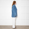 Magda Butrym Blue Denim Oversized Blazer