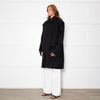 Paper Moon Black Cotton Trench Coat