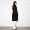 Paper Moon Black Cotton Trench Coat