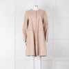 Riani Pale Tan Lamb Leather Coat