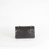 Chanel Vintage Medium Classic Black Double Flap Gold Hardware