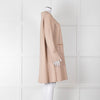 Riani Pale Tan Lamb Leather Coat