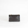 Chanel Vintage Medium Classic Black Double Flap Gold Hardware