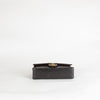Chanel Vintage Medium Classic Black Double Flap Gold Hardware