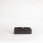 Chanel Vintage Medium Classic Black Double Flap Gold Hardware