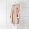 Riani Pale Tan Lamb Leather Coat