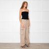 Brunello Cucinelli Beige Cotton Cargo Pants