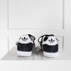 Adidas Black and White Ortholite Gazelle Trainers