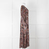 Odd Molly Susanna Dark Berry Coloured Patterned Maxi Dress