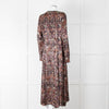 Odd Molly Susanna Dark Berry Coloured Patterned Maxi Dress