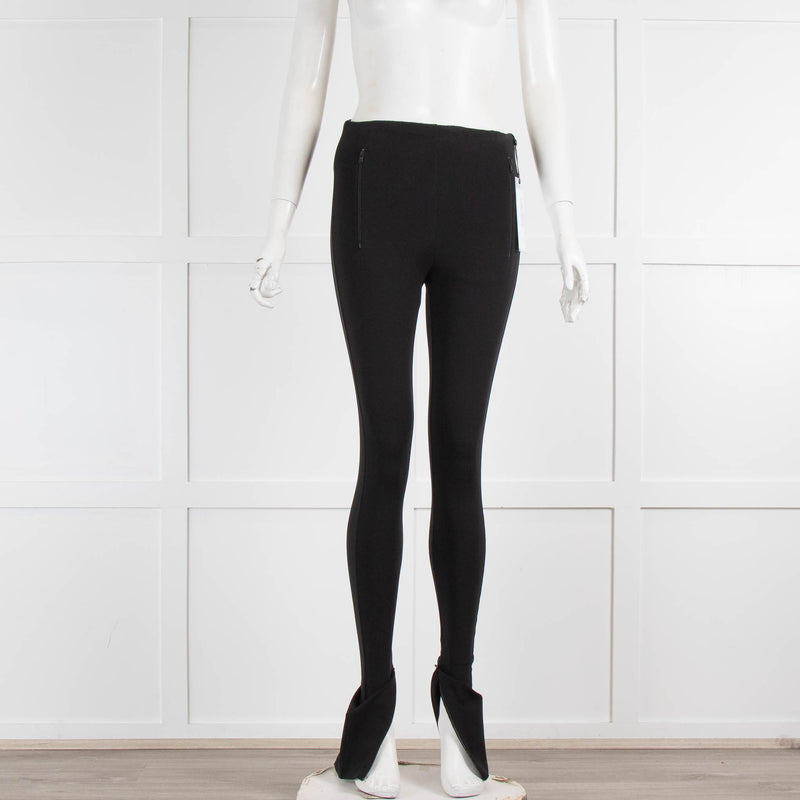 Wardrobe NYC C/O Side Zip Leggings Black