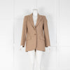 Loro Piana Camel Cashmere Blazer