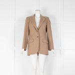 Loro Piana Camel Cashmere Blazer