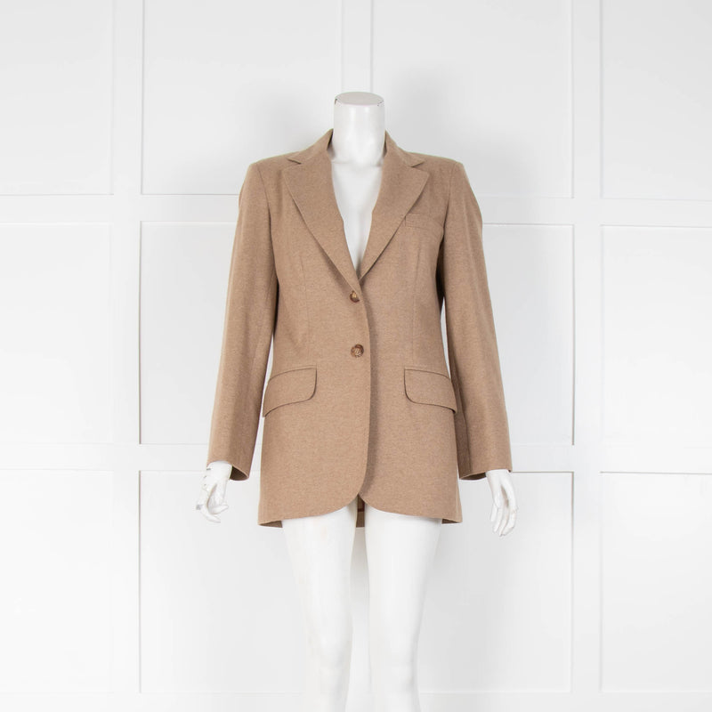 Loro Piana Camel Cashmere Blazer