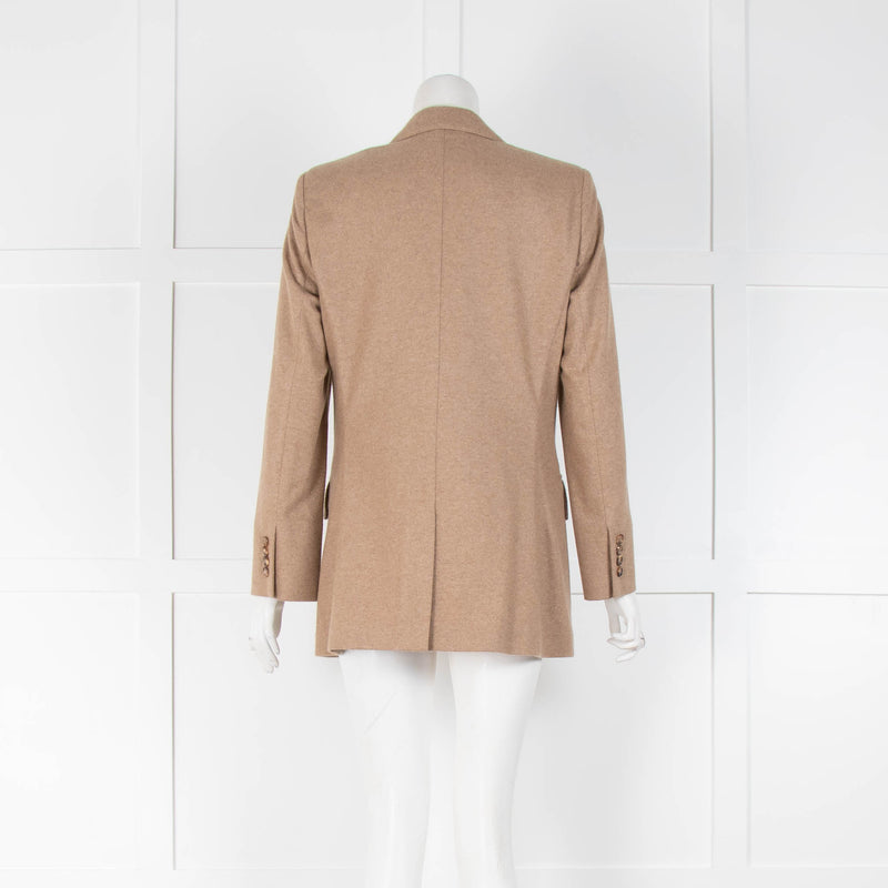 Loro Piana Camel Cashmere Blazer