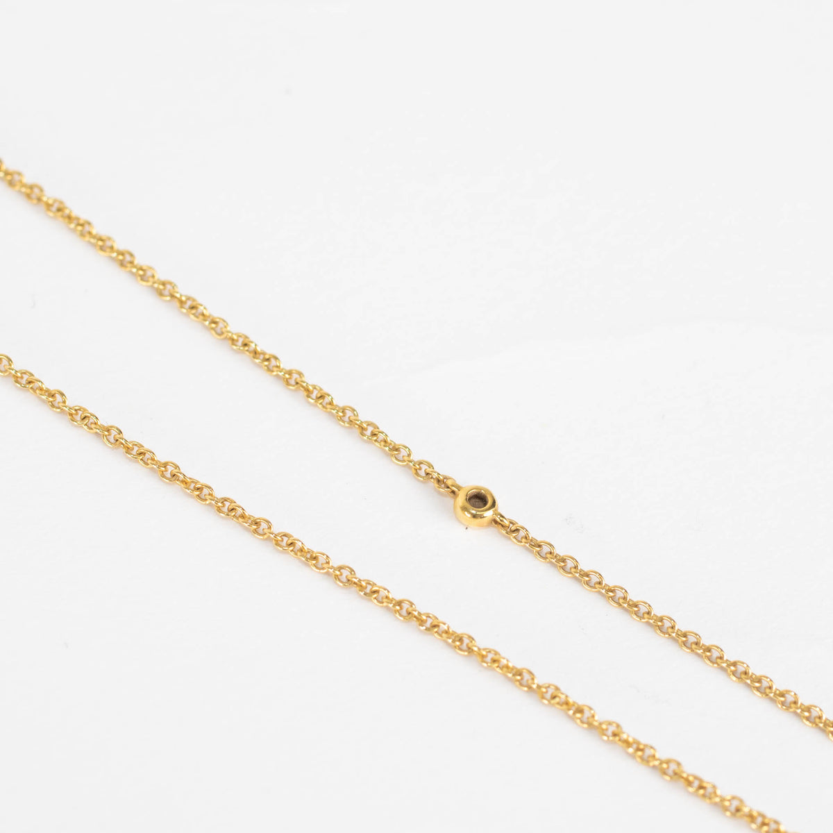 Anoushka Gold Chain With Diamond Baubles
