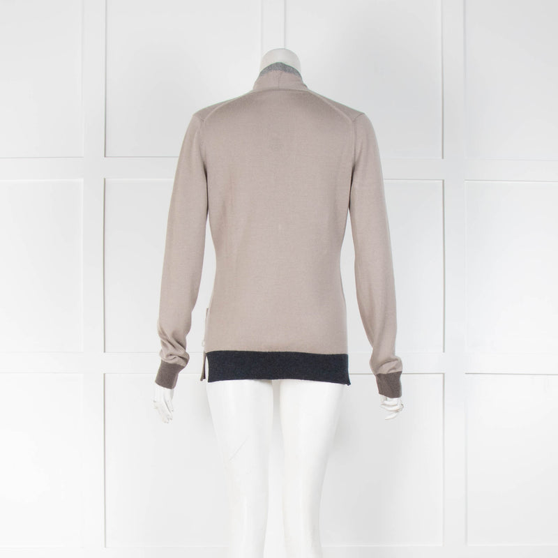Loro Piana Contract Colour Cashmere Cardigan