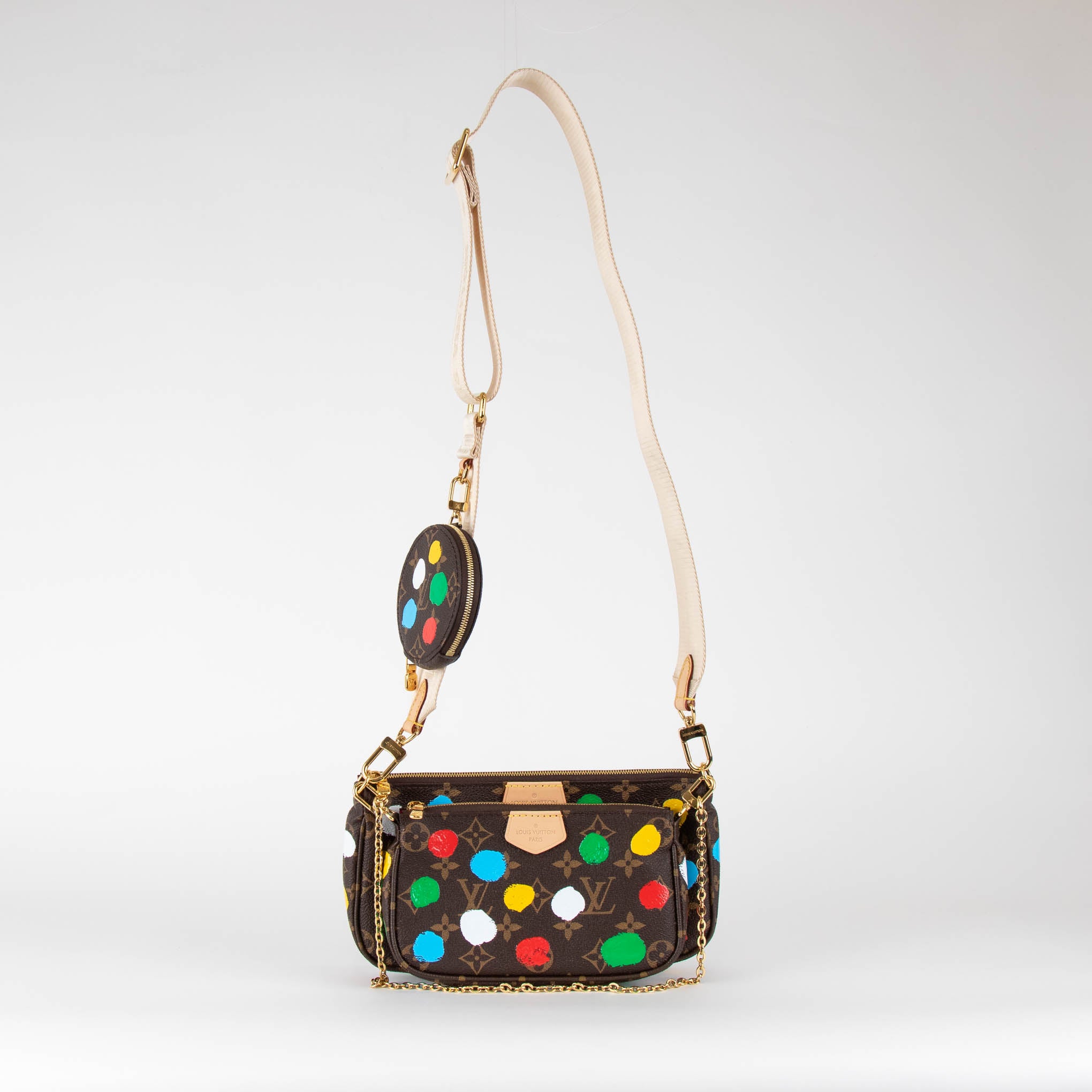 Louis Vuitton X Yayoi Kusama Monogram Multi Pochette Accessoires