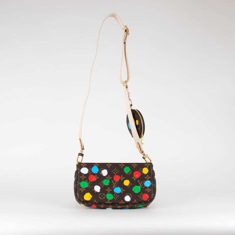 Louis Vuitton X Yayoi Kusama Monogram Multi Pochette Accessoires Bag