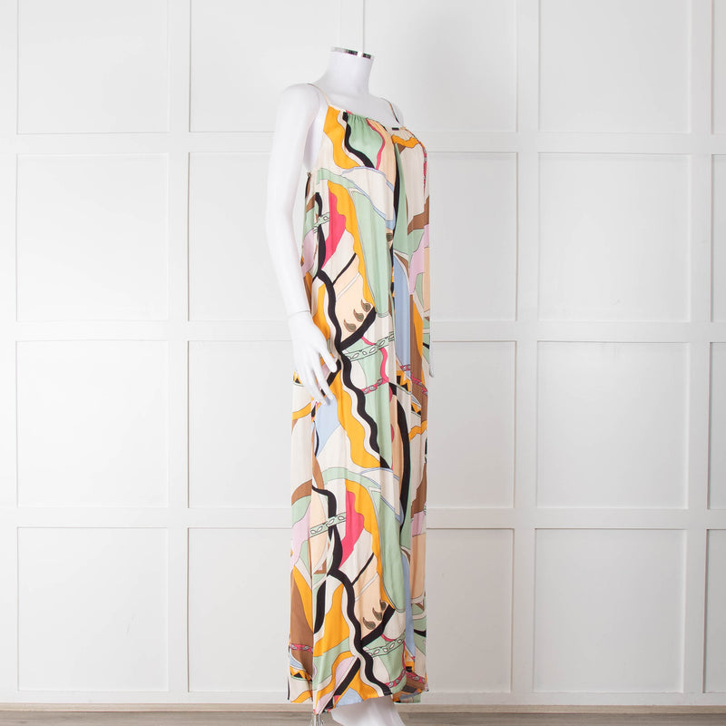 Mos Mosh Multi Colour Alohi Strappy Dress