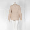 Loro Piana Loose Knit Collared in Beige