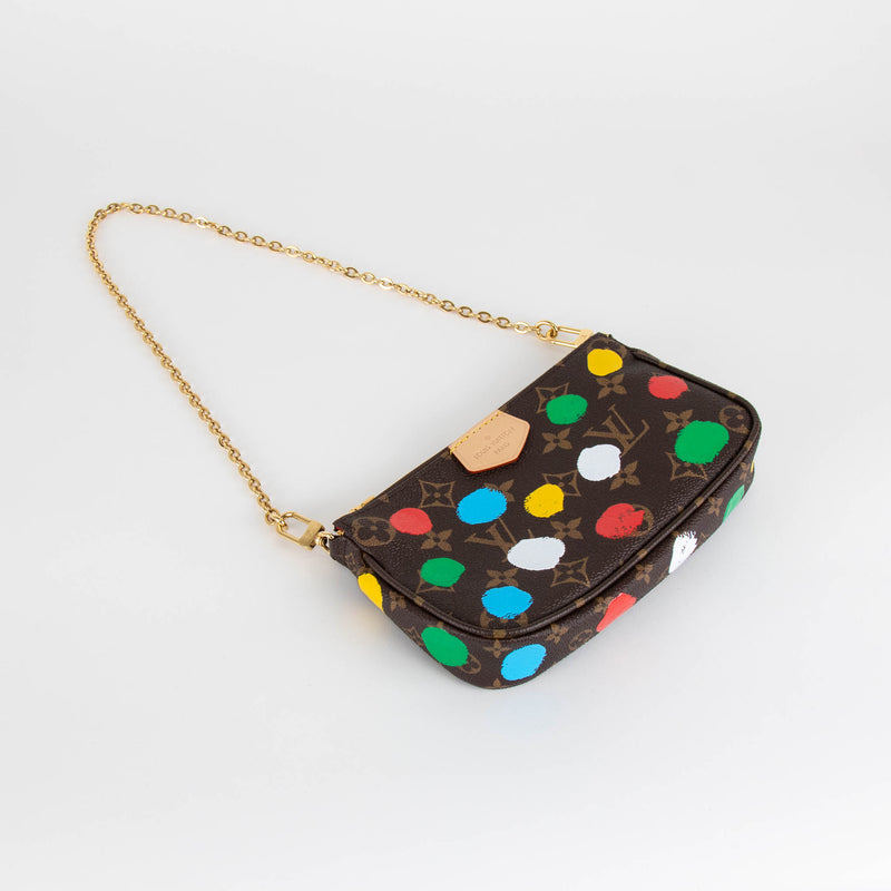 Louis Vuitton X Yayoi Kusama Monogram Multi Pochette Accessoires Bag