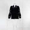 Dodo Bar Or Navy Jacket And Belt With Silver Embellishment Jacket
