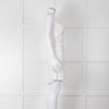 Isabel Marant Etoile White One Shoulder Cotton Mini Dress
