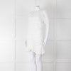 Isabel Marant Etoile White One Shoulder Cotton Mini Dress