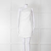 Faithful The Brand White Linen One Shoulder Dress