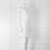 Faithful The Brand White Linen One Shoulder Dress