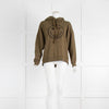 Chinti And Parker Khaki Smiley World Hooded Sweatshirt