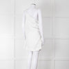 Faithful The Brand White Linen One Shoulder Dress
