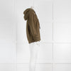 Chinti And Parker Khaki Smiley World Hooded Sweatshirt