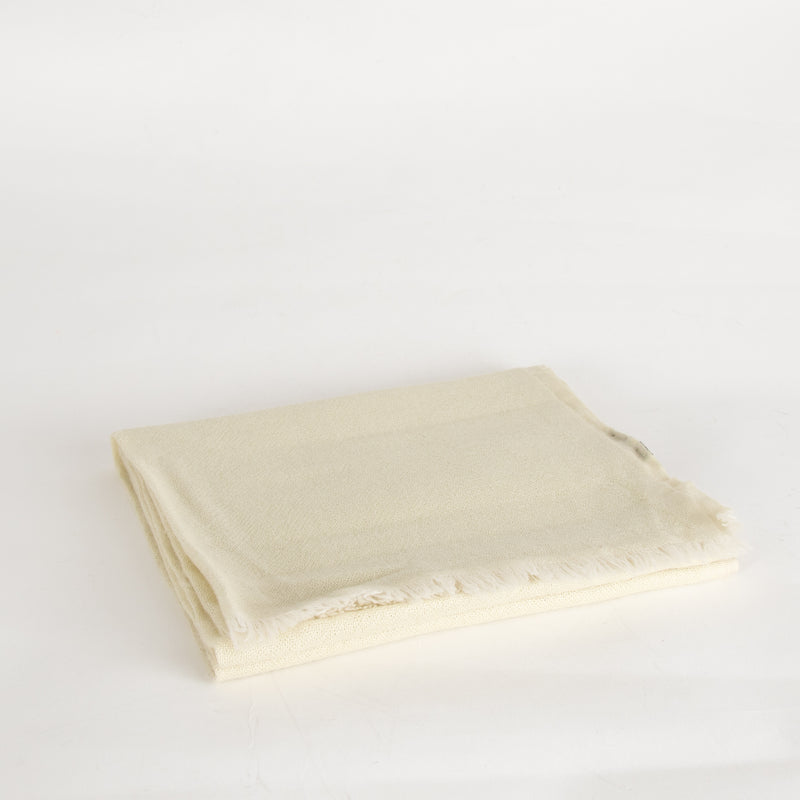 Loro Piana Green 100% Pure Cashmere Scarf