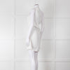 Faithful The Brand White Linen One Shoulder Dress