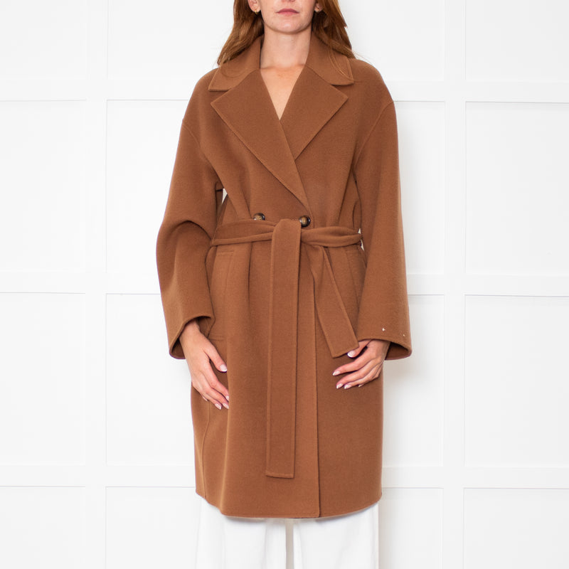 Marella Tan Wool Coat