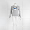 Markus Lupfer Grey Panda Cotton Jumper