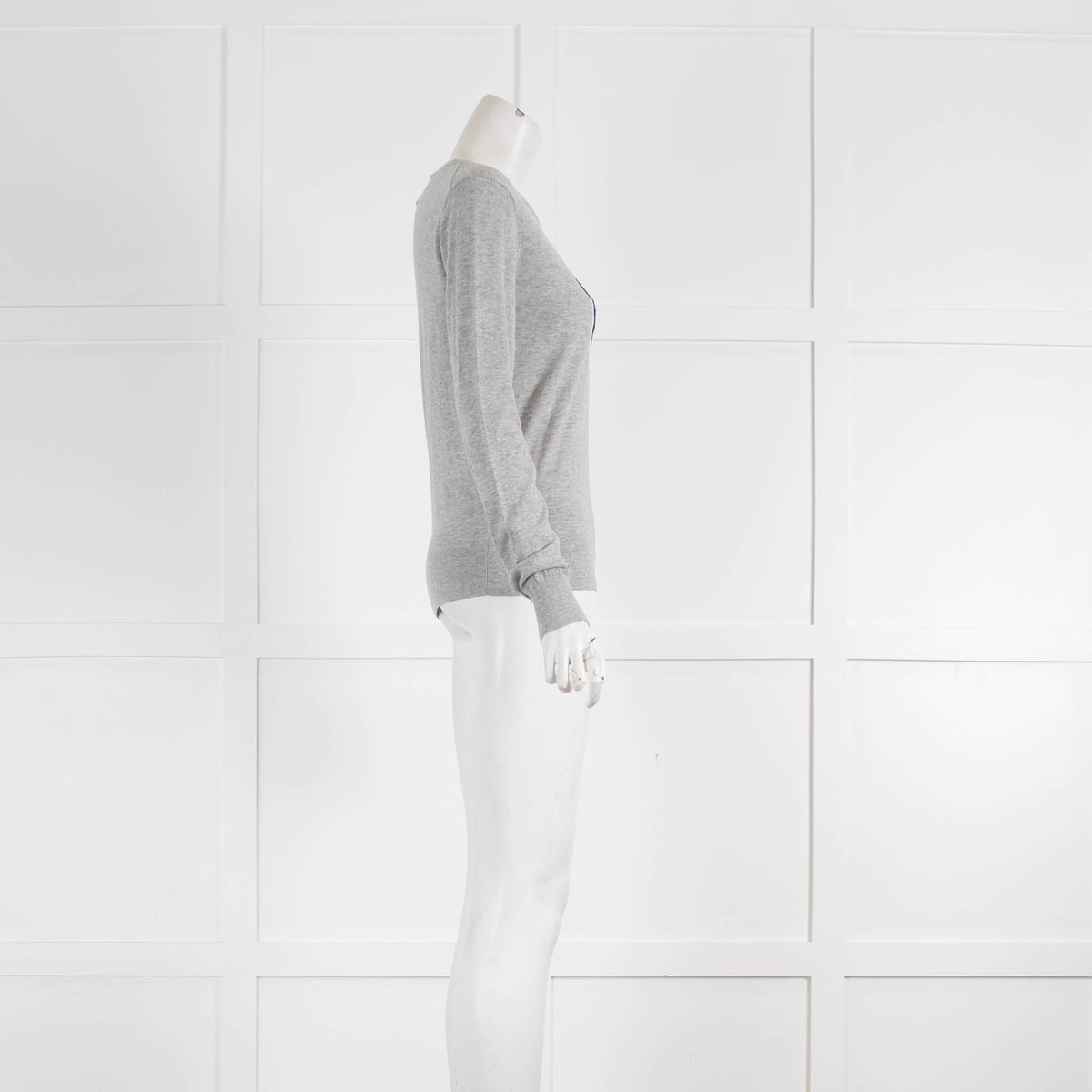 Markus Lupfer Grey Panda Cotton Jumper