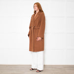 Marella Tan Wool Coat