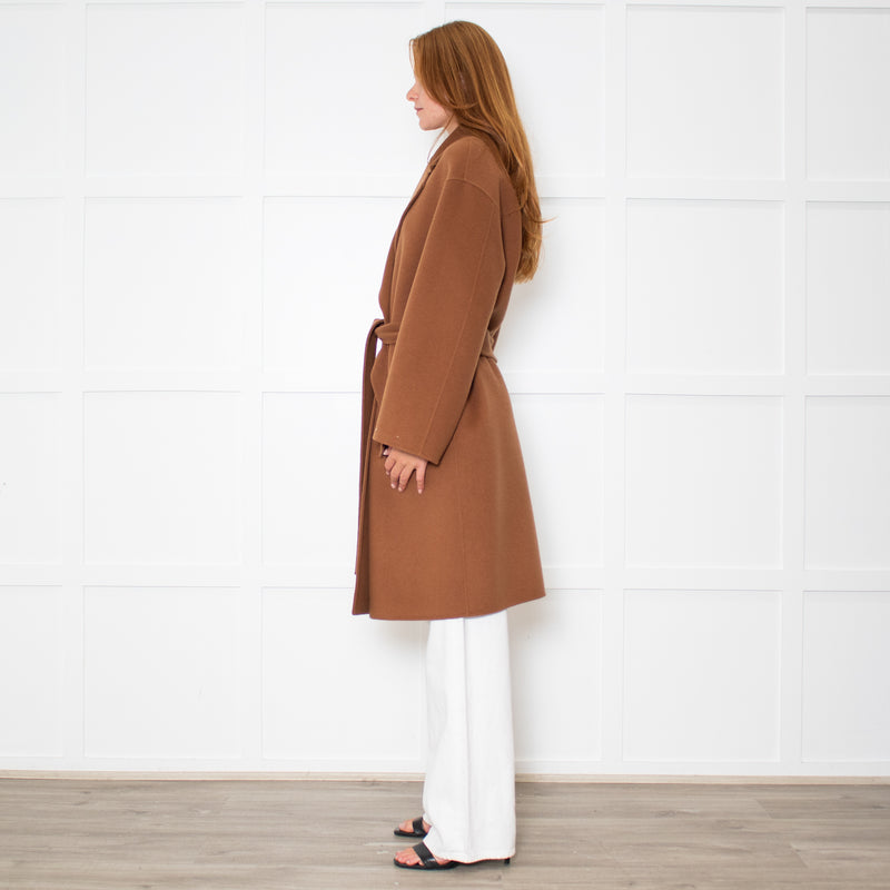 Marella Tan Wool Coat