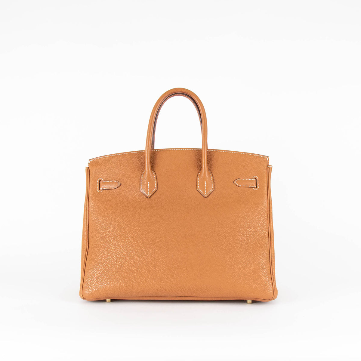 Hermes 35 Birkin Bag Gold Togo Leather Gold Hardware