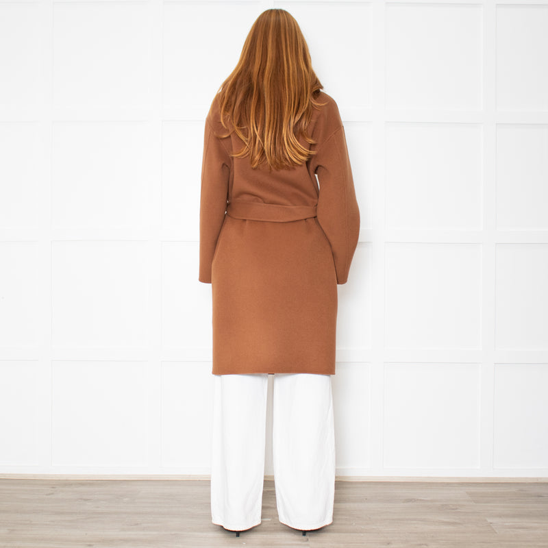 Marella Tan Wool Coat