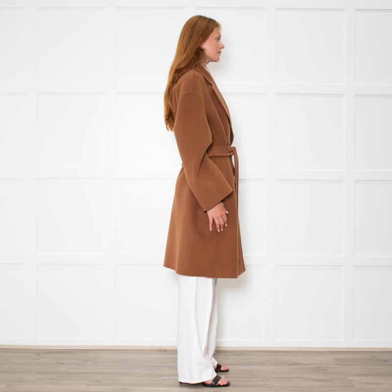 Marella Tan Wool Coat