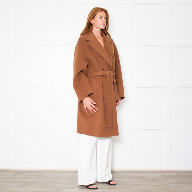 Marella Tan Wool Coat