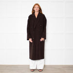 Rag & Bone Manteco Brown Wool Double Breasted Coat