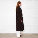 Rag & Bone Manteco Brown Wool Double Breasted Coat