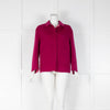 Loro Piana Fuschia Cashmere Short Jacket